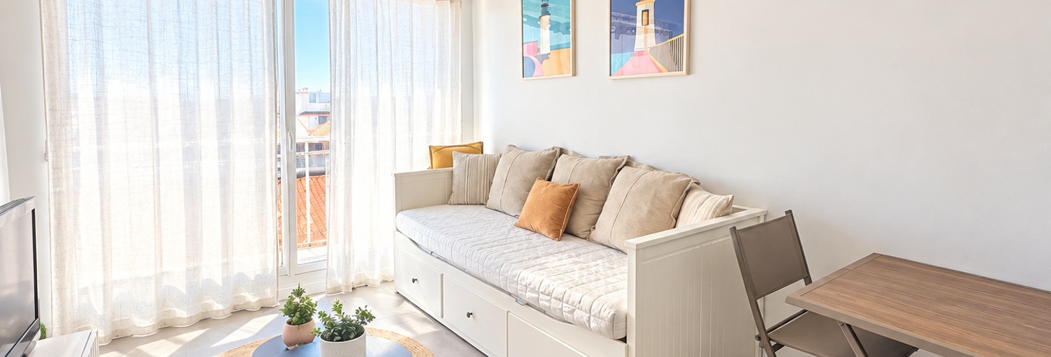 Appartement 1 Pièce 21 m² à louer à Les Sables-d'Olonne (85100)