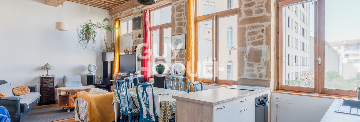 Appartement 3 Pièces 70 m² à vendre à Lyon 4 (69004)