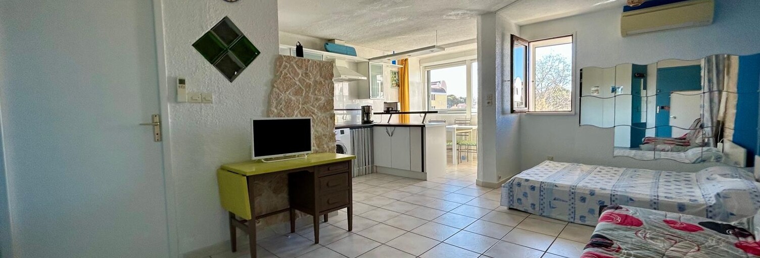 Appartement 1 Pièce 33 m² à vendre à Gruissan (11430)