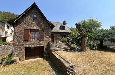 ESTAING, Maison d'habitation avec grand sous-sol et terrain — photo du bien
