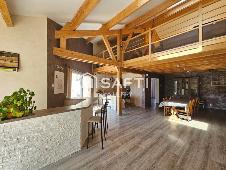 Maison d'architecte de 210m2, 4 chambres, grand jardin / garage. DPE A — photo 1