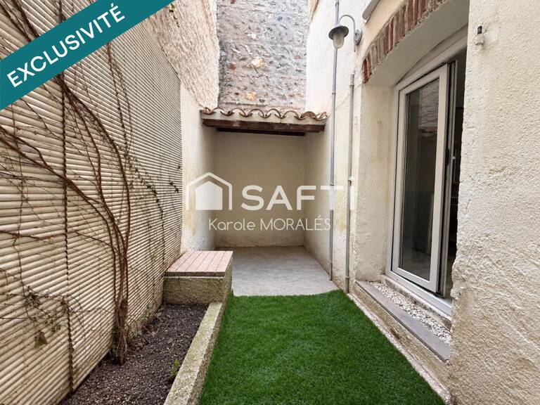 VILLELONGUE DE LA SALANQUE, CHARMANTE MAISON DE VILLAGE, T3 AVEC PETIT PATIO — photo 1