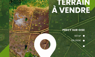 Terrain  501 m² à vendre à Précy-sur-Oise (60460)