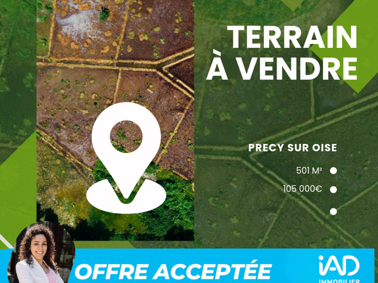 Vente Terrain 501 m&sup2; — photo 1