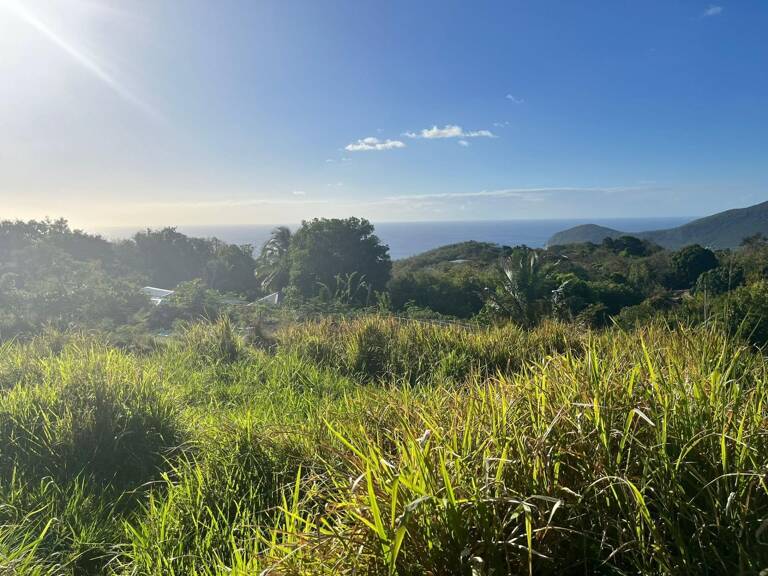 Terrain aux Anses d'Arlet - Vue mer — photo 1