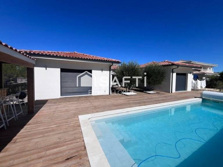 Magnifique contemporaine de 4 chambres, piscine carrelée, garage, terrain 786m² — photo 1