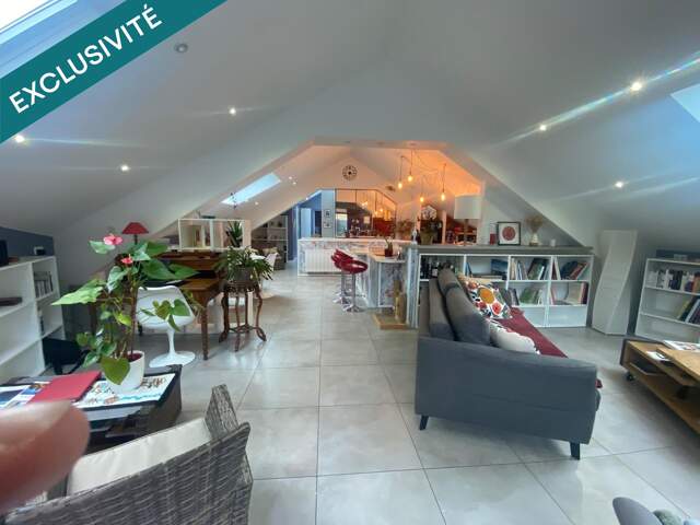 Vente appartement  T3 de 92 m²  Cœur du Port de Perros-Guirec - terrasse — photo du bien