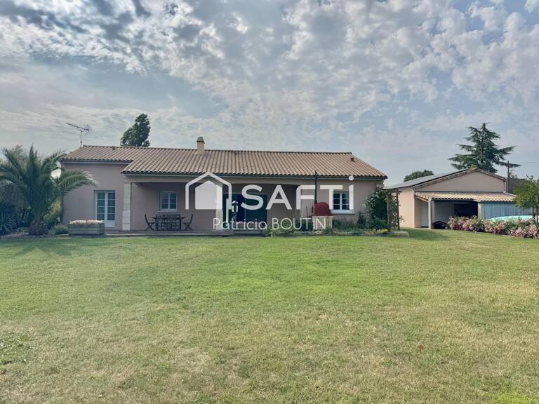 PAVILLON PLAIN PIED 4 CHAMBRES ET DEUX GARAGES A 20 MINUTES DE NIORT ! — photo 1