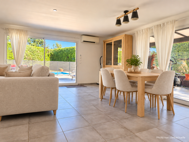 Maison plain pied T4 121 m2 - garage piscine — photo du bien