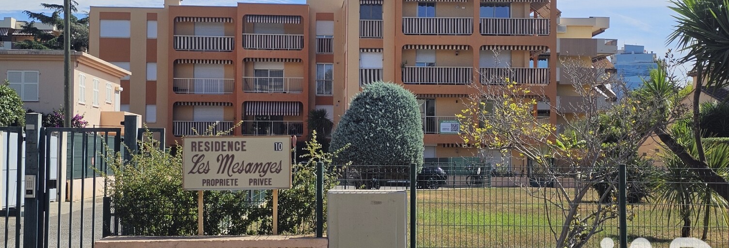 Appartement 1 Pièce 23 m² à vendre à Cagnes-sur-Mer (06800)