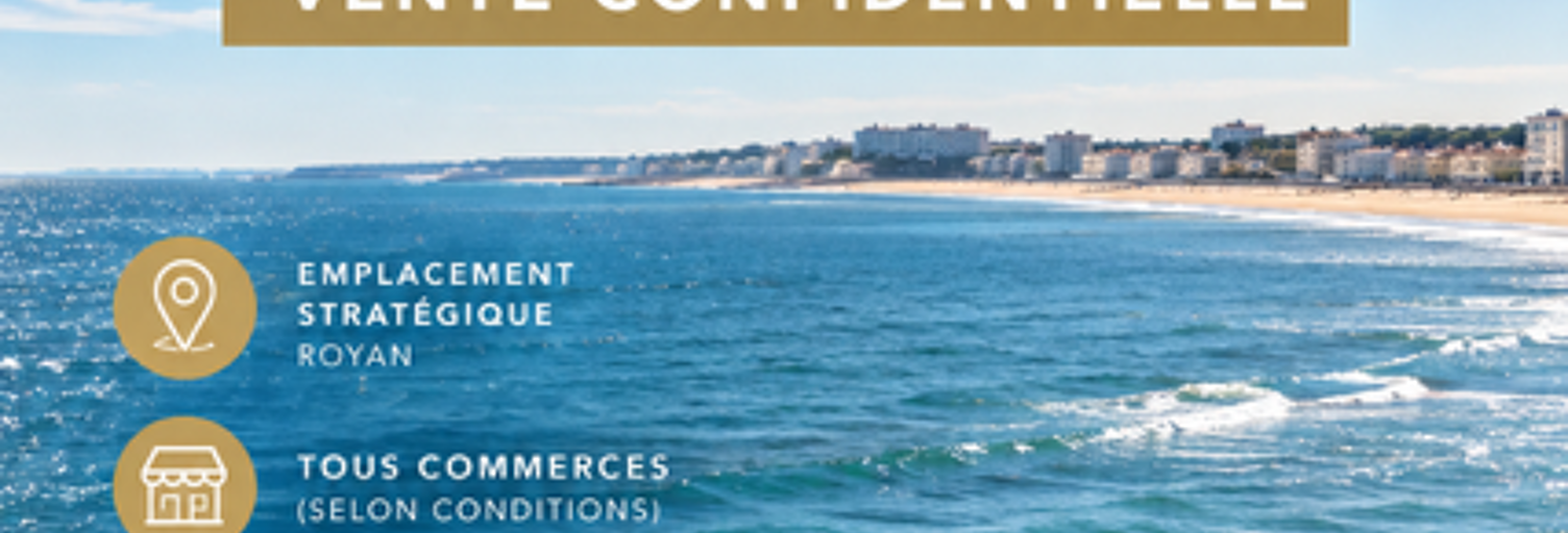 Commerce  45 m² à vendre à Royan (17200)