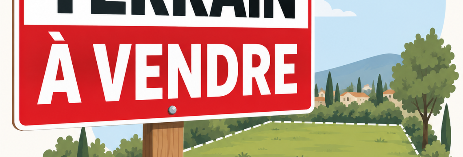 Terrain  1400 m² à vendre à Pourrières (83910)
