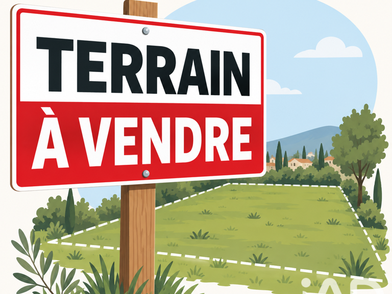 Vente Terrain à bâtir 1 400 m&sup2; — photo 1