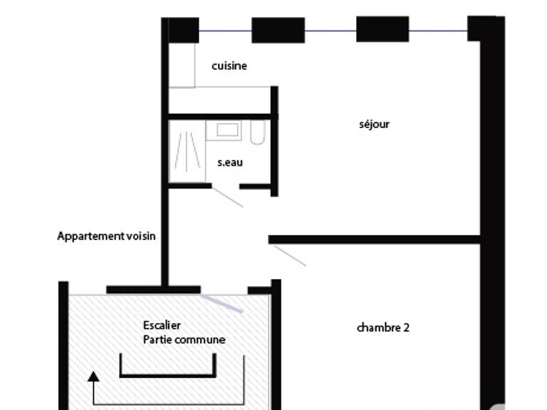Vente Appartement 2 pièces — photo 1