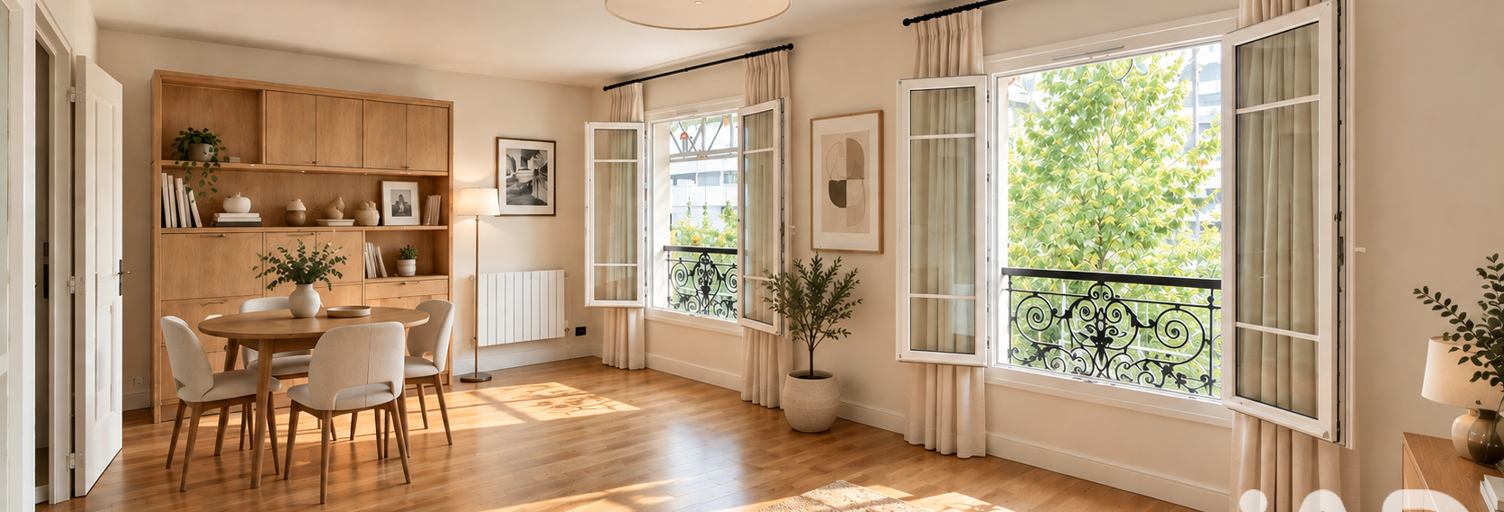 Appartement 3 Pièces 63 m² à vendre à Paris 15 (75015)