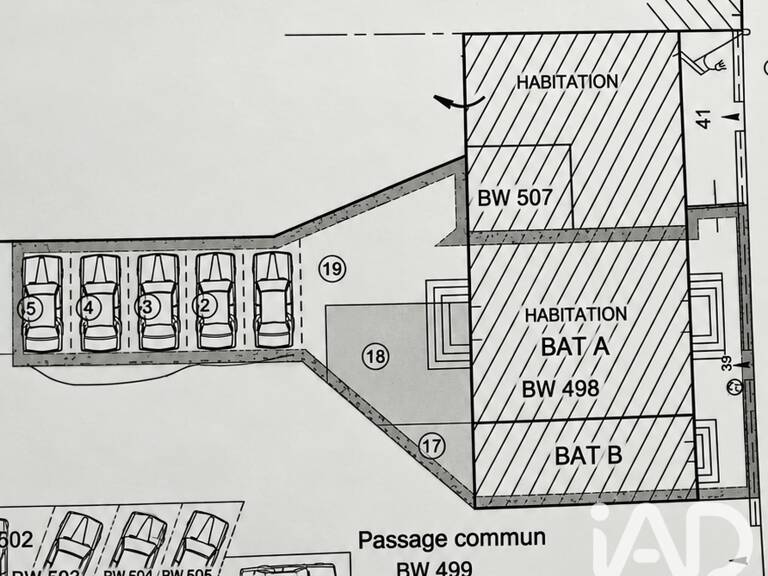 Vente Parking 11 m&sup2; — photo 1