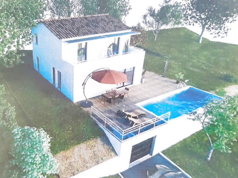 Villa récente F5 + F1 avec piscine — photo 1