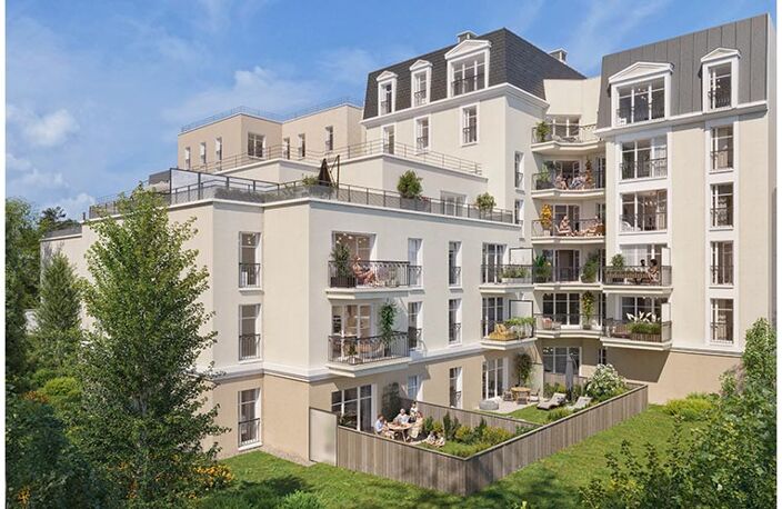 À Livry-Gargan, 41 appartements neufs au sein d’une résidence contemporaine organisée autour d’un cœur d’îlot paysager ! — photo 5