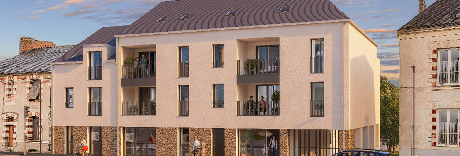 Appartement neuf T1, T2, T3 Pièce 25 à 60 m² à vendre à Saint-Étienne-de-Montluc (44360)
