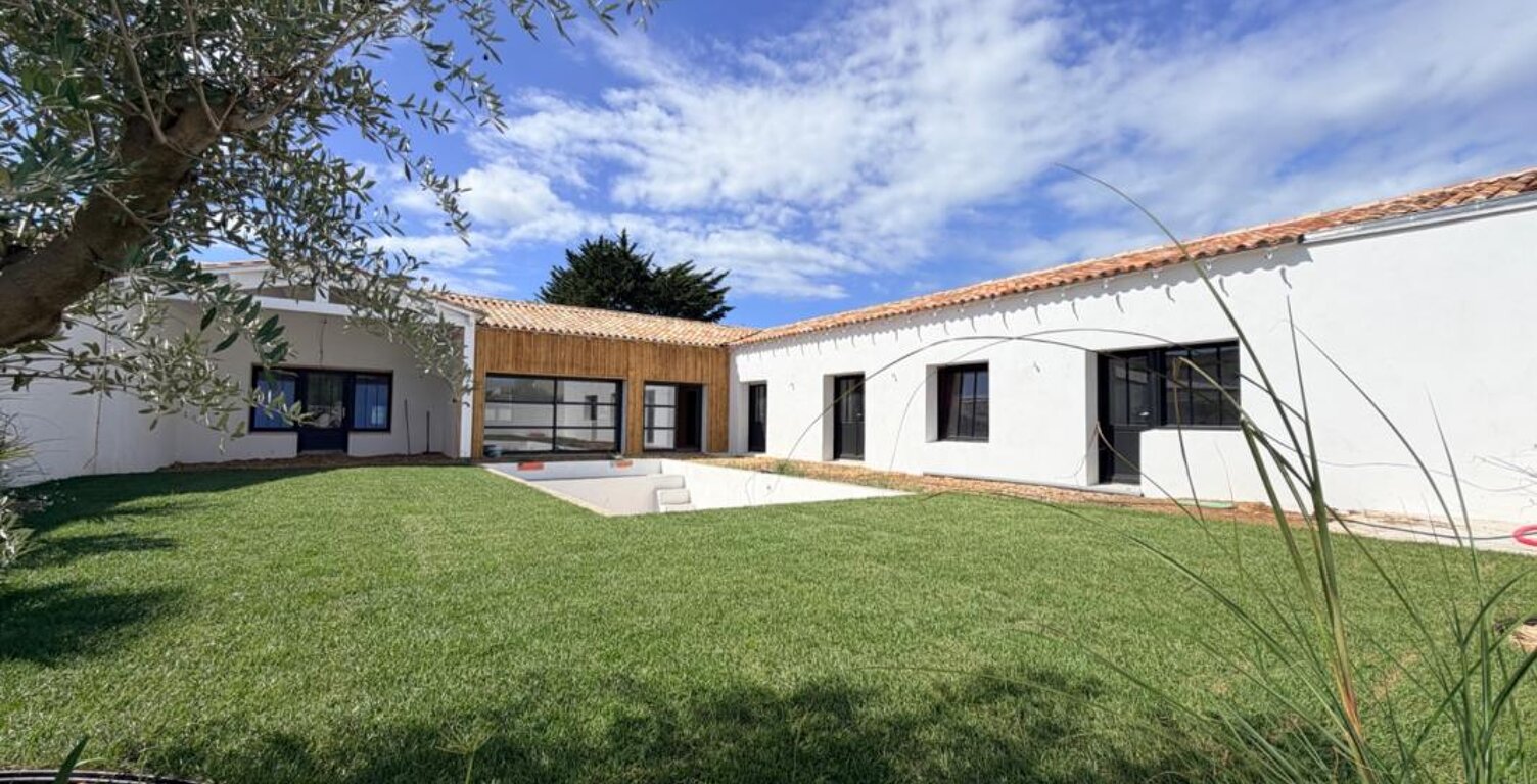 Bois Plage en Ré Maison neuve de plain-pied avec piscine, jardin et quatre chambres villa Haut de gamme — photo 1