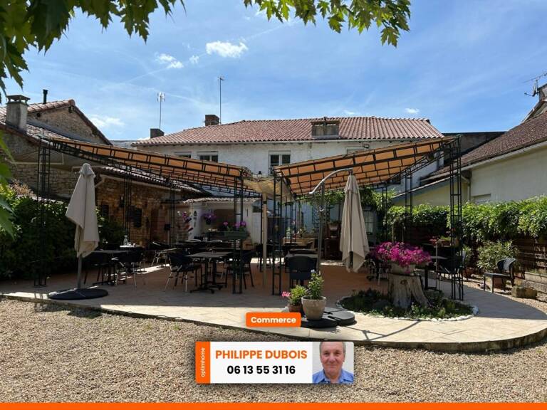FONDS DE COMMERCE A VENDRE  BAR RESTAURANT A SOMMIERES DU CLAIN (86) — photo 1