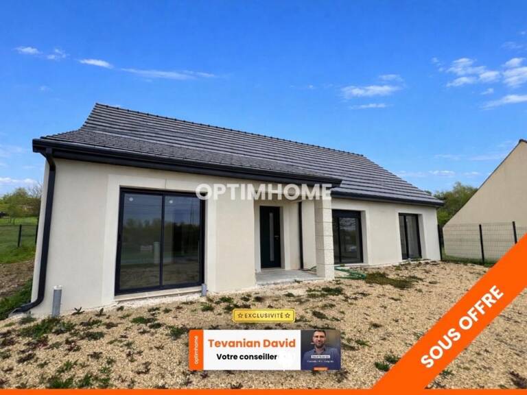 Maison neuve à vendre 5 pièces 109 m² habitables VILLEFRANCHE SUR CHER (41) sous garantie décennale, à proximité du centre ville à 10min de Romorantin et de l'axe autoroutier A85 — photo 1