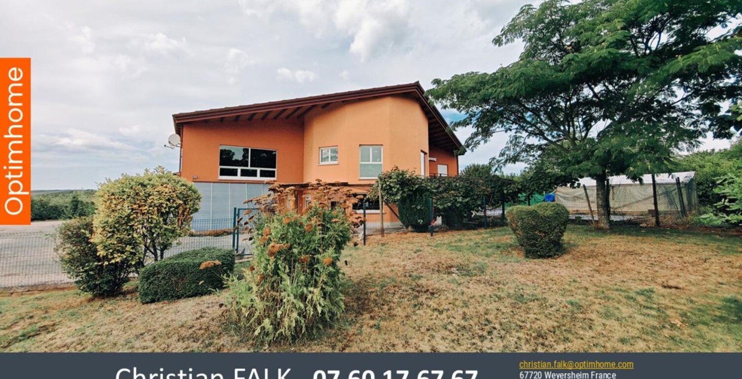 Ensemble immobilier professionnel avec hall de 600 m² et logement de service – Rottelsheim — photo 1