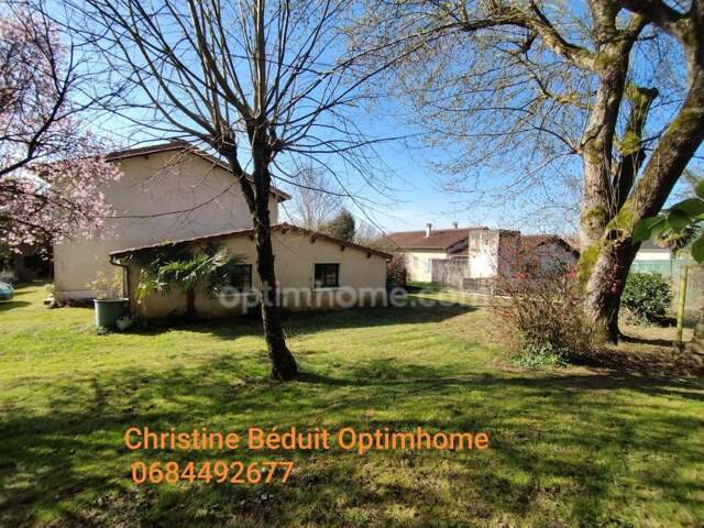 CHARENTE, VAL DE BONNIEURE, Maison sur sous-sol, 3 chambres, garage, terrain arboré 1457 m² — photo du bien