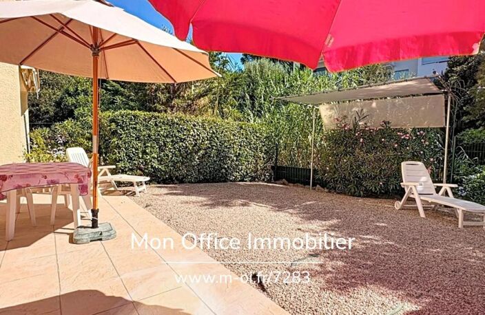 Référence : 7283-LES - T2 AVEC GRAND JARDIN DANS RÉSIDENCE CALME AVEC PISCINE PROCHE PLAGES — photo 3