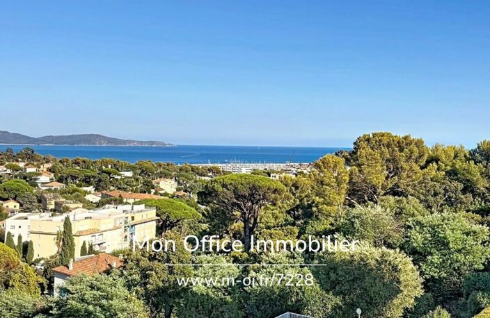 Référence : 7228-LES. - T2 CABINE VUE MER PROCHE PLAGES DANS RESIDENCE CALME AVEC PISCINE À CAVALAIRE SUR MER — photo 3