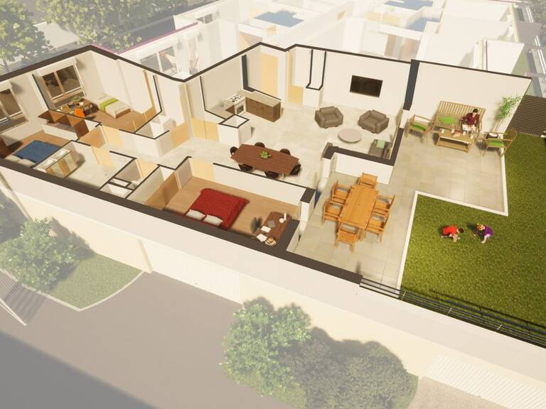 T4 NEUF quartier Montplaisir / Terrasse végétalisée de 74m2 / livraison mai 2027 — photo 1
