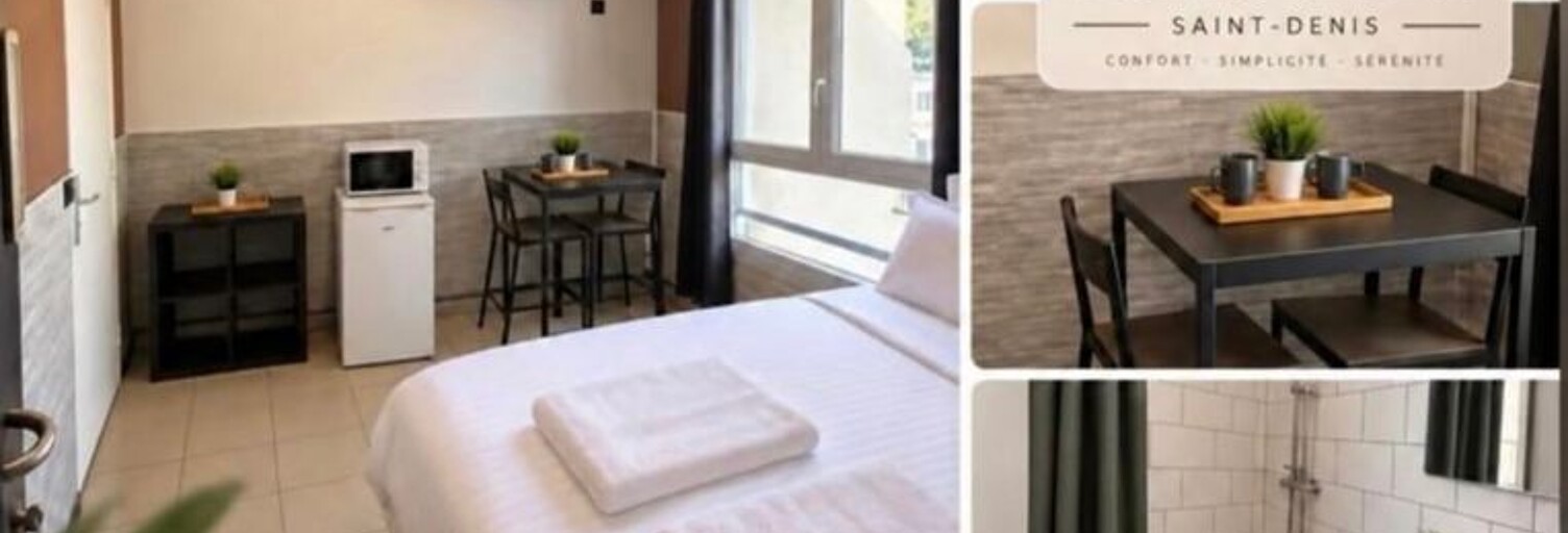 Appartement 1 Pièce 9 m² à louer à Saint-Denis (93200)