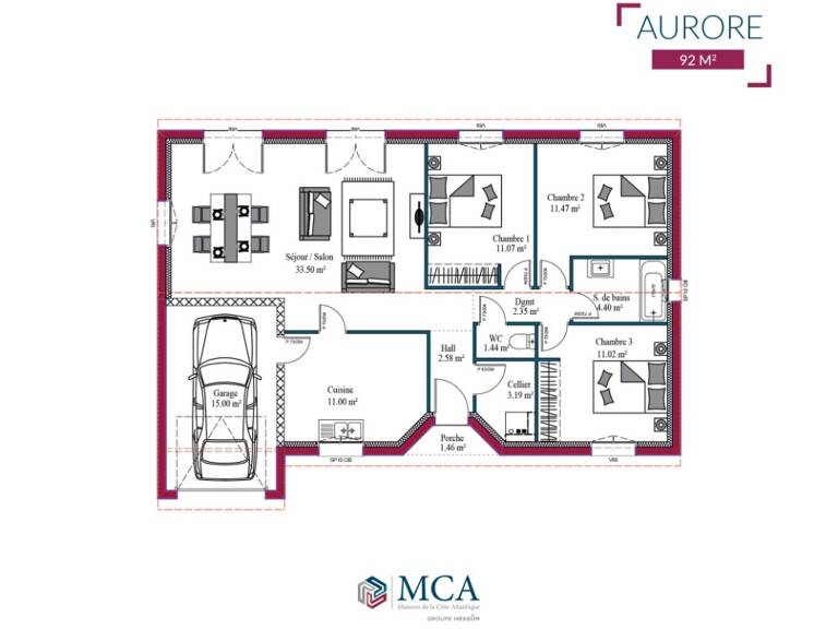 Maison à construire à Biscarrosse (40600) — photo 1