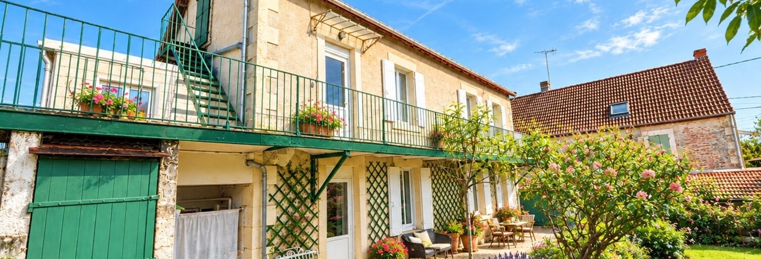 Maison 15 Pièces 273 m² à vendre à Marseilles-lès-Aubigny (18320)
