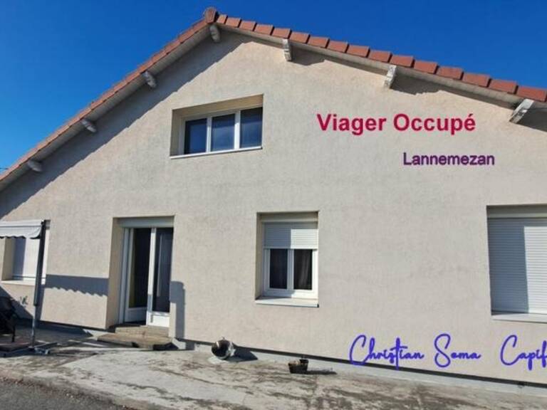 Maison viager à vendre occupé 4 pièces LANNEMEZAN (65) — photo 1