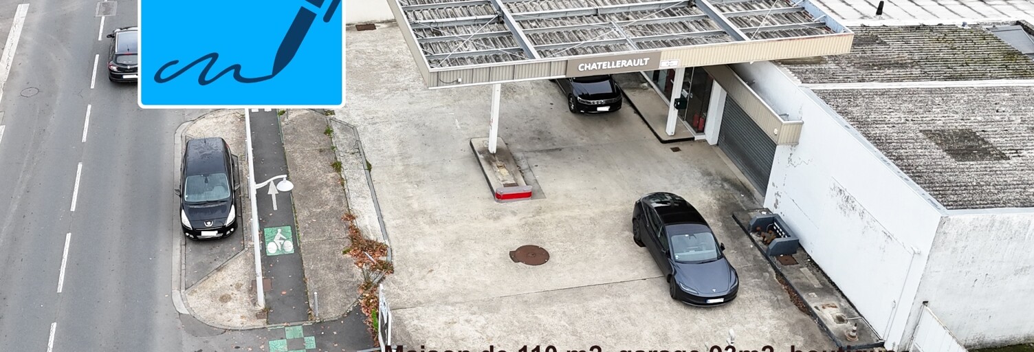 Commerce 5 Pièces 224 m² à vendre à Châtellerault (86100)