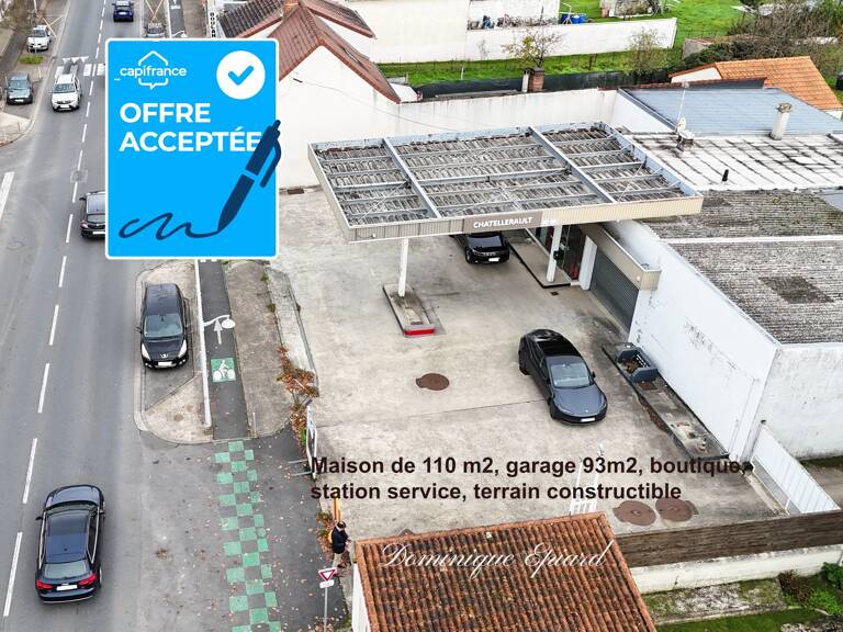 Achetez un bien, générez plusieurs revenus: Maison + Garages + Terrain + boutique + Opportunité station TotalEnergies — photo 1