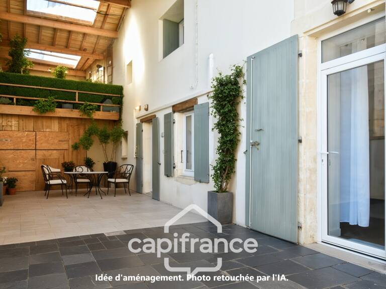 Maison rénovée à vendre 4 pièces SAINT JEAN D'ANGELY (17) avec atelier, cour et jardin potager de 421m² — photo 1