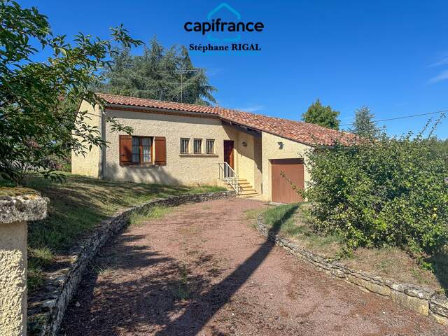 Maison à vendre 5 pièces FUMEL (47) 100m2 habitables sur 1135m2 de terrain — photo du bien