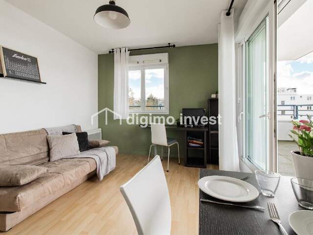 Appartement T2 Lumineux avec terrasse + parking — photo du bien
