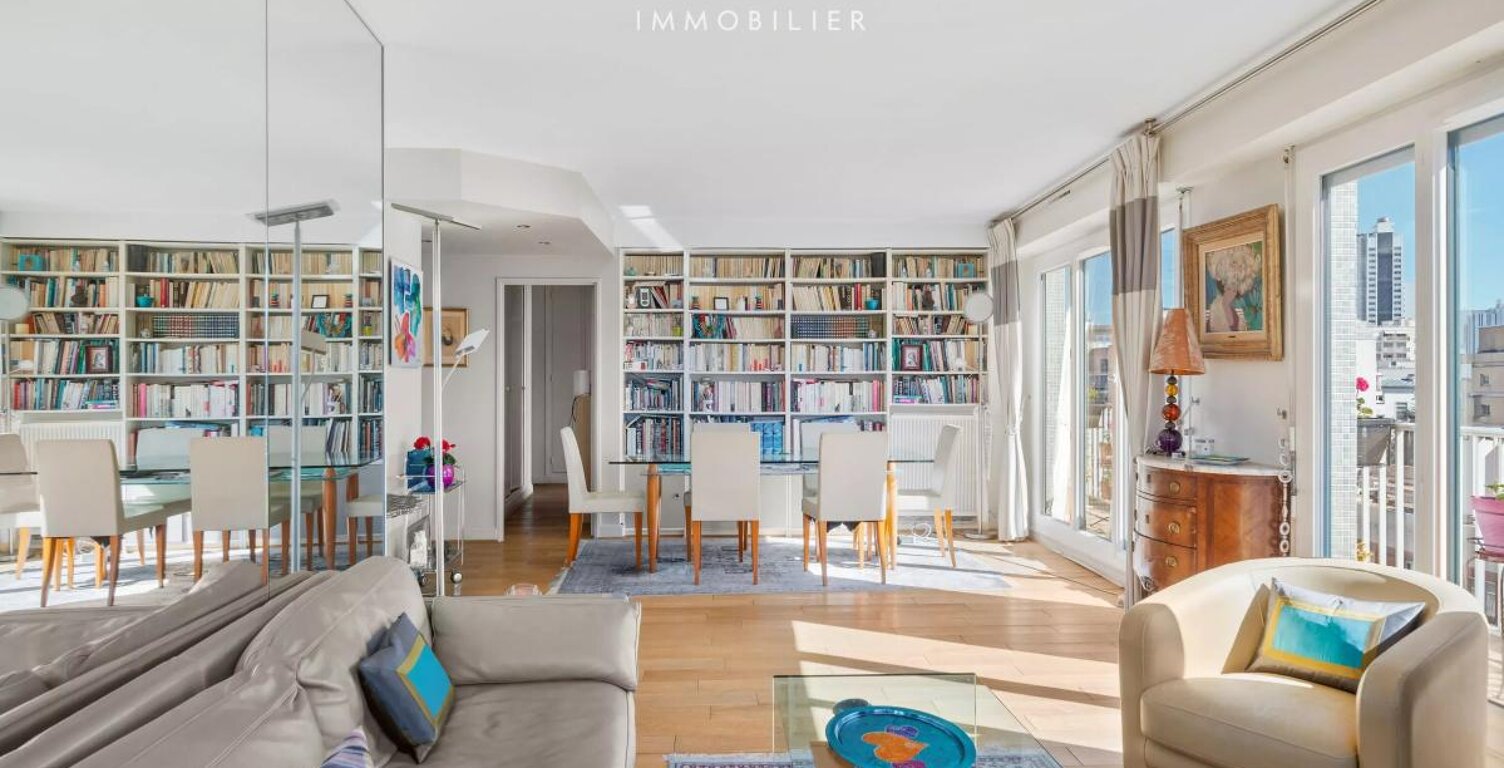 Paris XV - Appartement familial en étage élevé avec balcon de 12m2 — photo 1