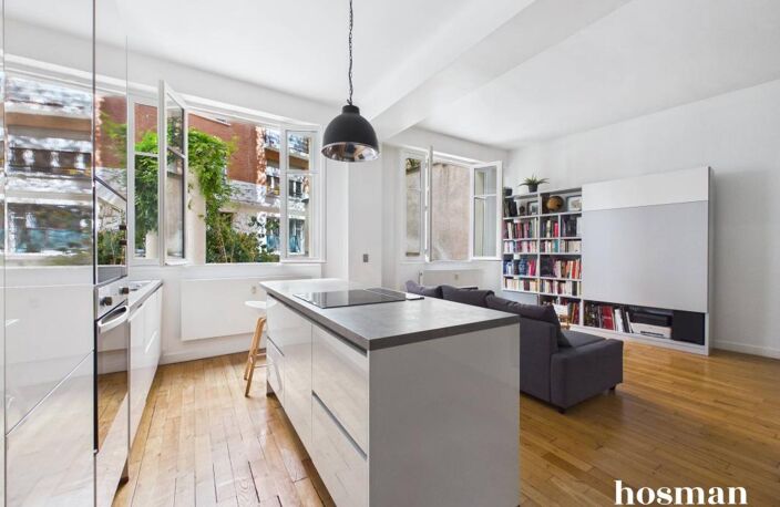 Esprit loft ! Appartement 3 pièces 55 m² (64 m² au sol), avec cave - Rue Erlanger, Paris 16e — photo 4