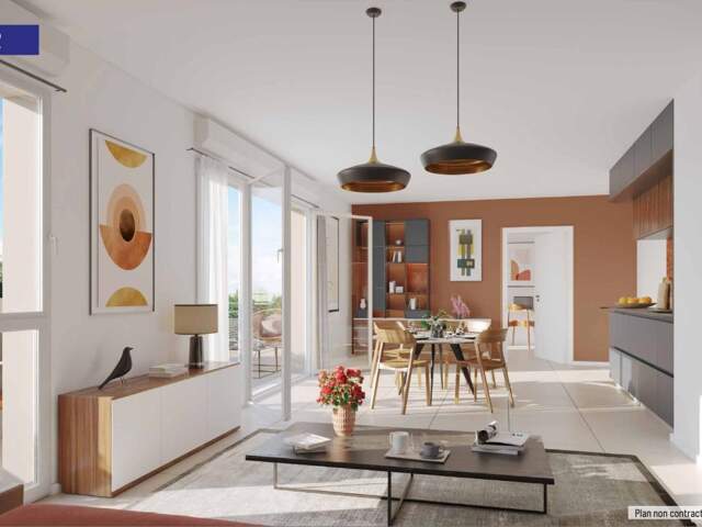 Appartements Neufs du T2 au T4 À Vendre À Sain Bel - à partir de 167.300€ — photo du bien