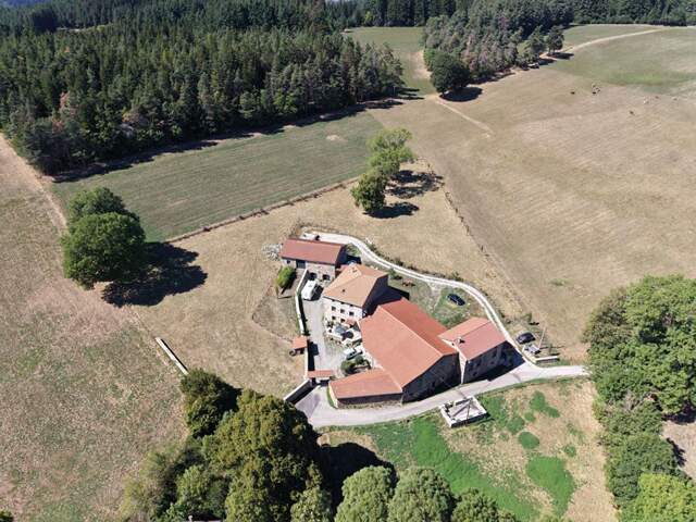 Maison Saint Didier En Velay 43140 propriété d'exception composée de deux habitations, nombreuses dépendances sur 9000m² de terrain — photo du bien