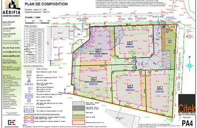 VILLENEUVE- Terrain constructible de 508m² - viabilisé - libre constructeur — photo du bien