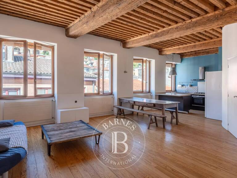Appartement T3 78 m² - 4ème étage - 2 chambres - Saint-Georges - Vue Fourvière — photo 1