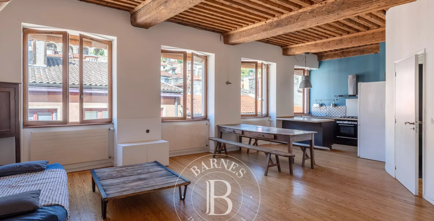 Appartement T3 78 m² - 4ème étage - 2 chambres - Saint-Georges - Vue Fourvière — photo 1