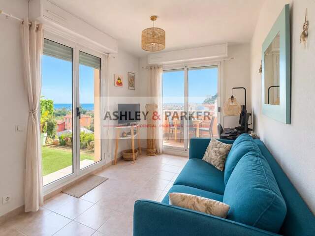 APPARTEMENT 2 PIÈCES - Vue mer & jardin privatif de 60 m² - 10 m — photo du bien