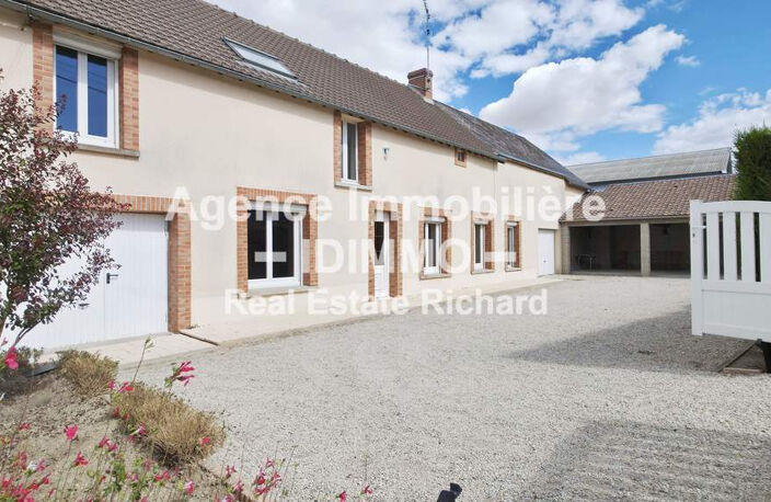 A vendre - Corps de ferme 149 m2 (45340) Bordeaux-en-Gâtinai — photo 2