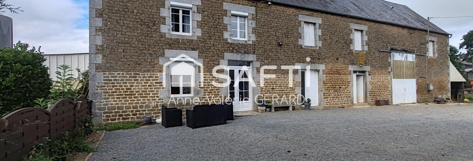 Maison 3 Pièces 78 m² à vendre à Fougerolles-du-Plessis (53190)